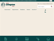 Tablet Screenshot of cityoflivingston-tx.com